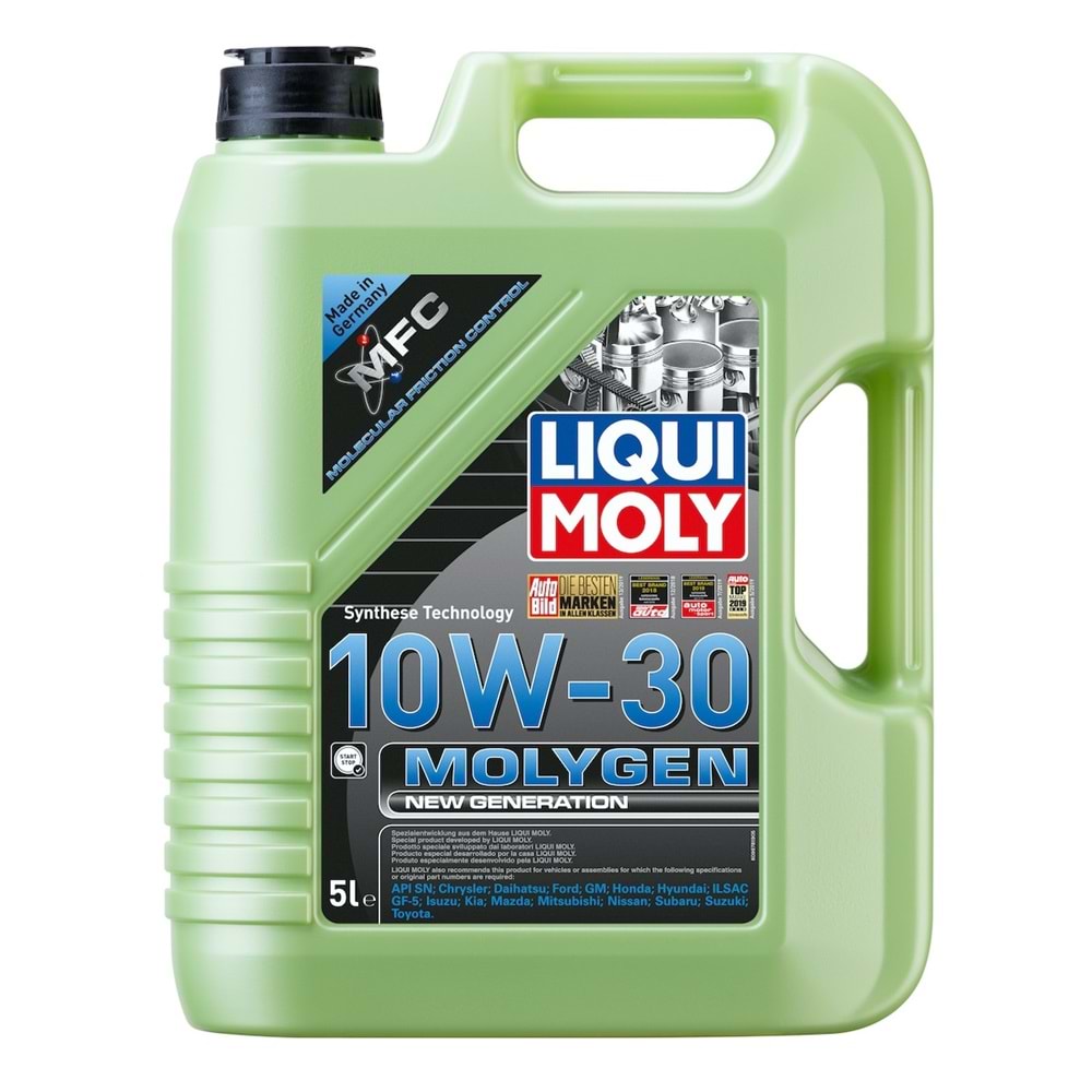 Liqui Moly Molygen New Generation 10W-30 Motor Yağı 5 L (9978)