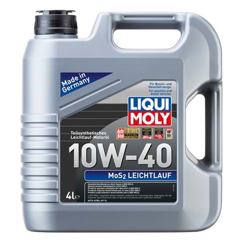 Liqui Moly Mos2 Leichtlauf 10W-40 Motor Yağı 4 L (6948)