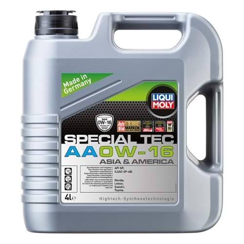 Liqui Moly Special Tec AA 0W-16 Motor Yağı 4 L (21327)