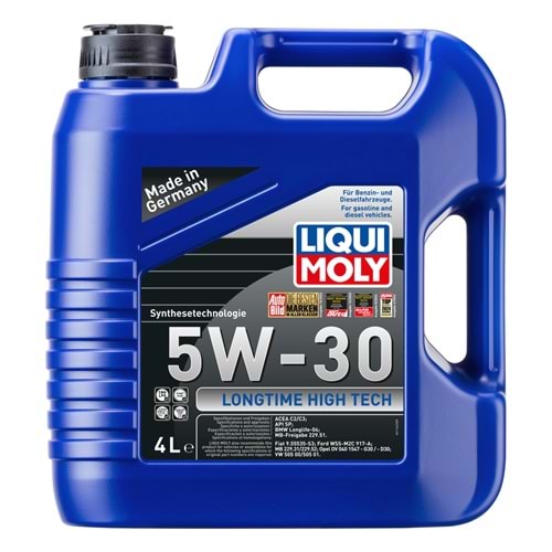 Longtime High Tech 5W-30 Motor Yağı 4 L (1144)