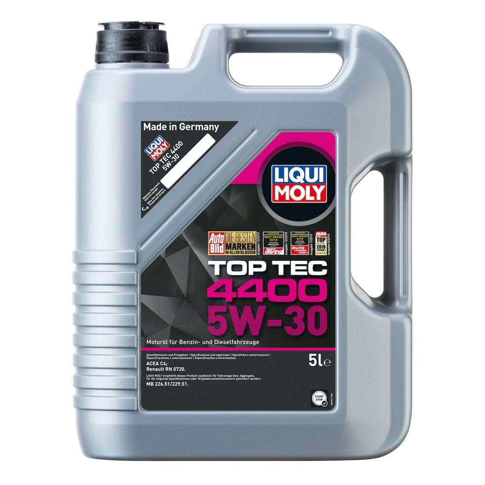 Liqui Moly Top Tec 4400 5W-30 Motor Yağı 5 L (2322)