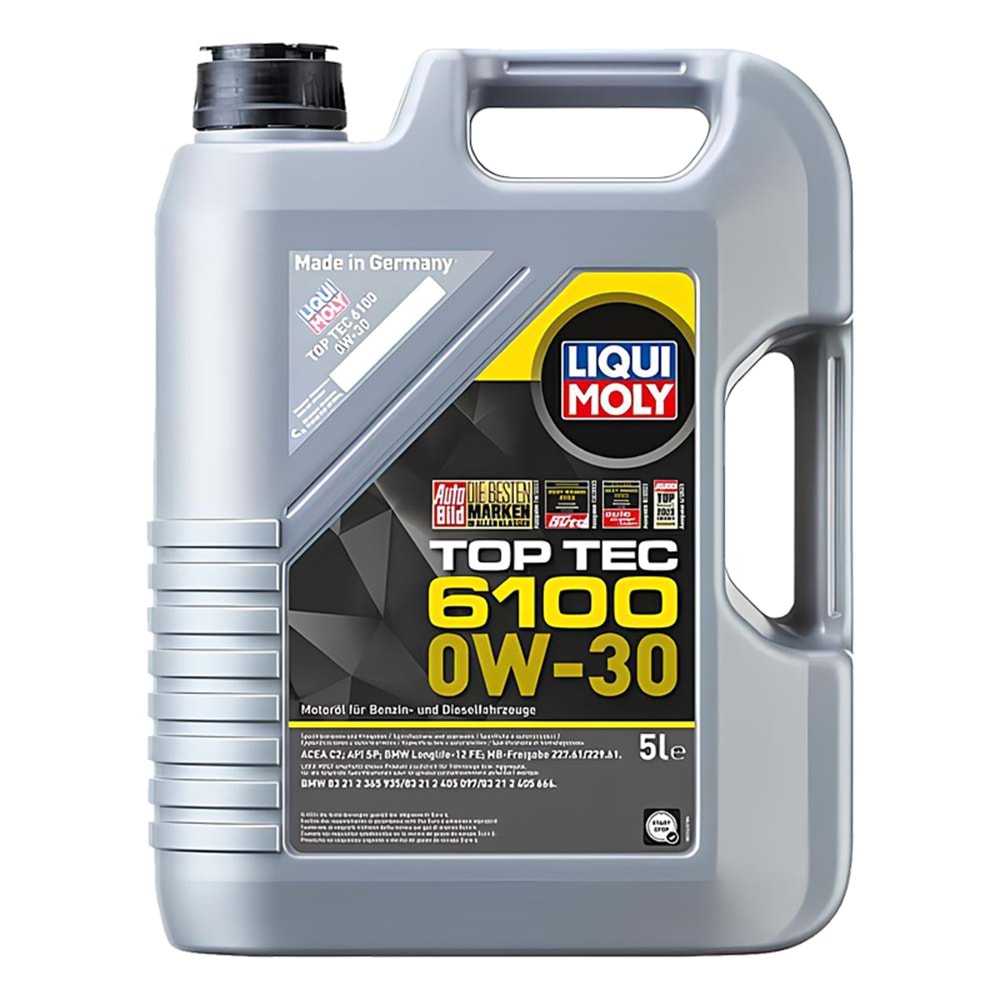 Liqui Moly Top Tec 6100 0W-30 Motor Yağı 5 L (20779)