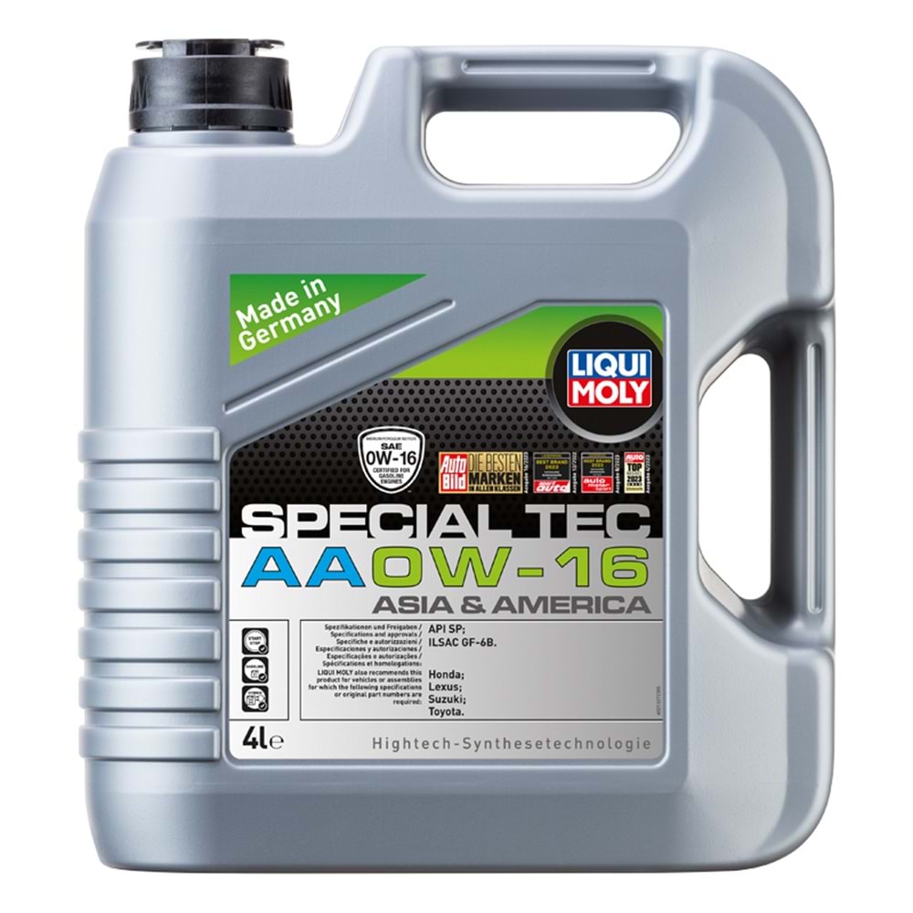 Liqui Moly Special Tec AA 0W-16 Motor Yağı 4 L (21327)