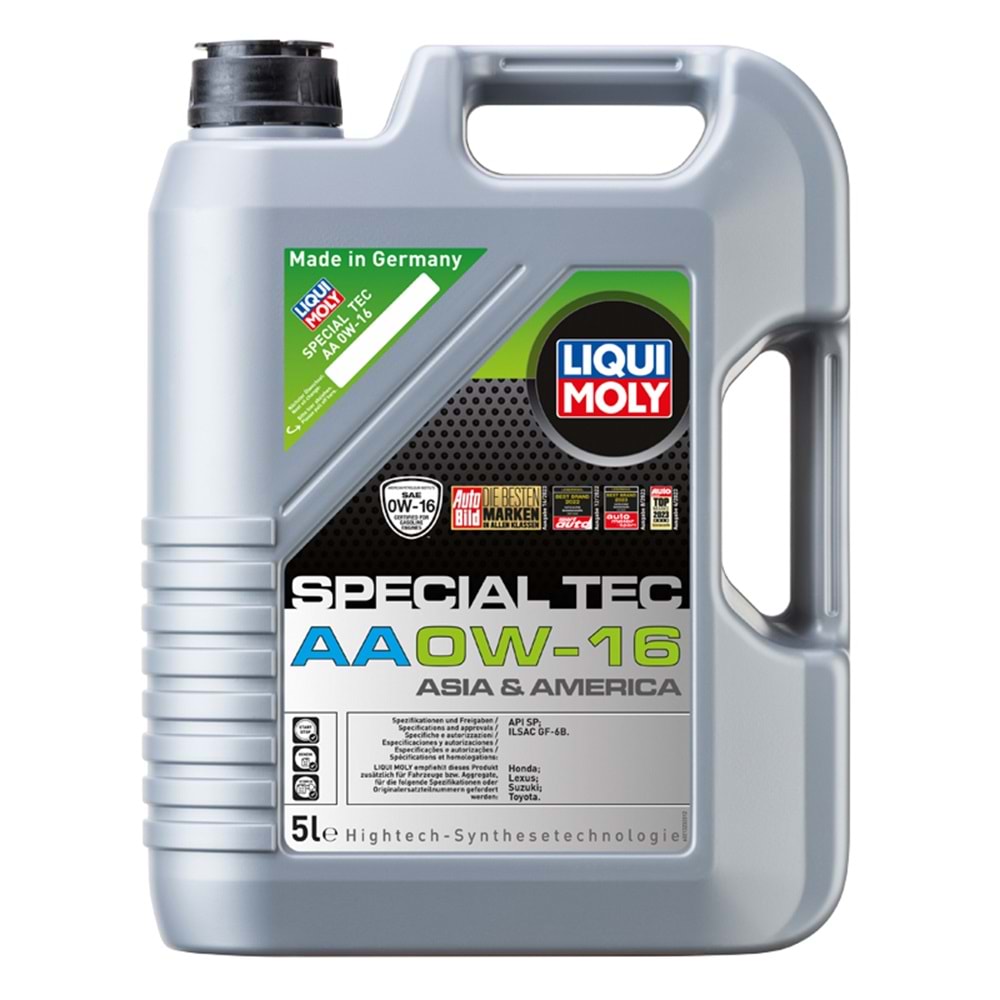 Liqui Moly Special Tec AA 0W-16 Motor Yağı 5 L (21328)