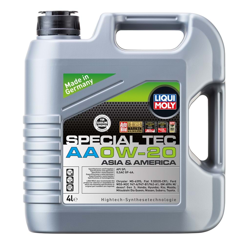 Liqui Moly Special Tec AA 0W-20 Motor Yağı 4 L (9705)