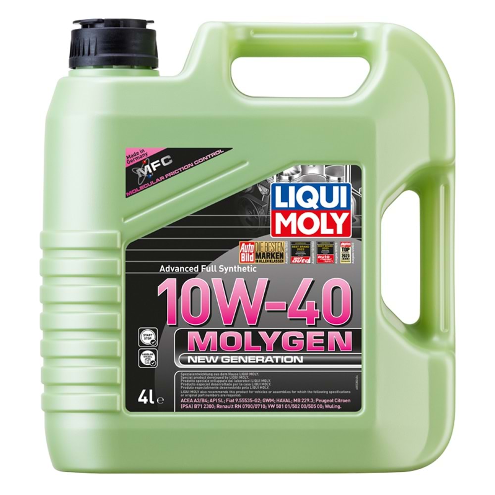 Liqui Moly Molygen New Generation 10W-40 Motor Yağı 4 L (8538)