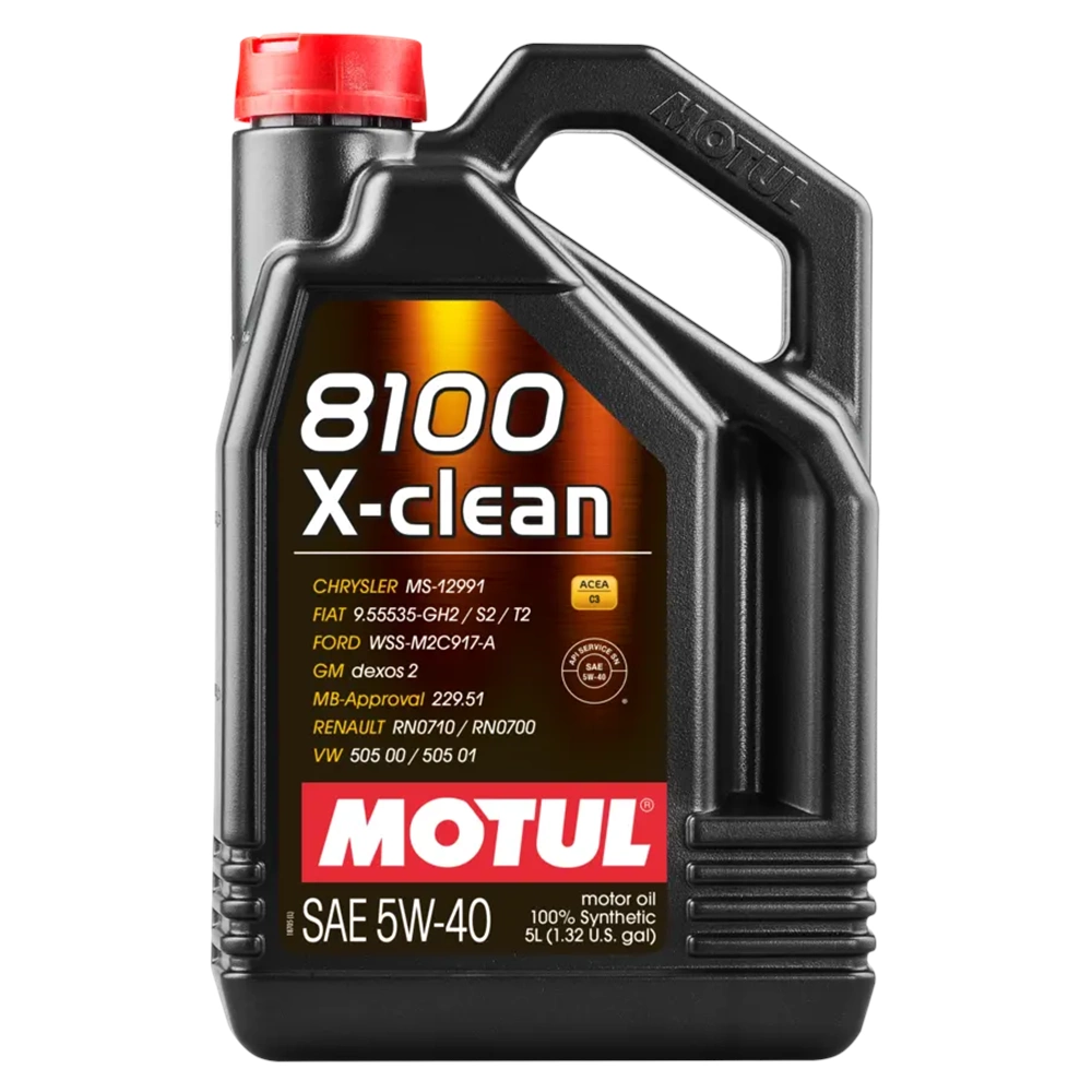 MOTUL 8100 X-CLEAN 5W-40 5LT